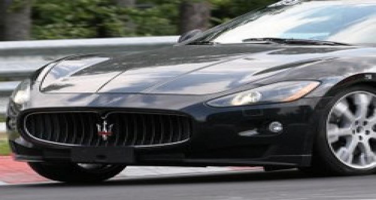Spyshot : une Maserati GranTurismo plus épicée ?