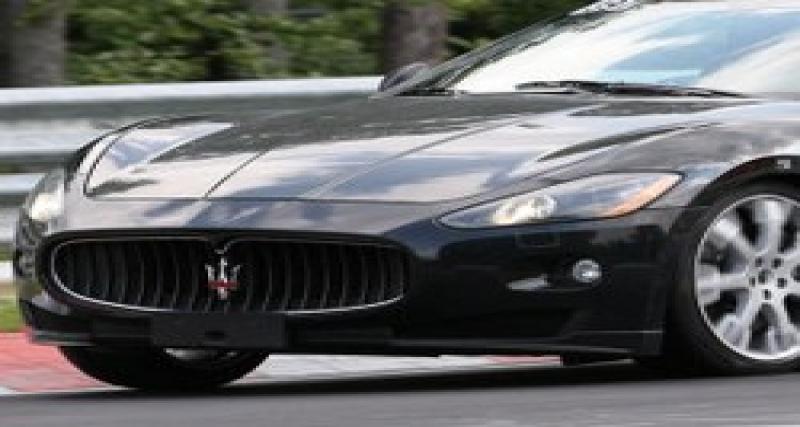  - Spyshot : une Maserati GranTurismo plus épicée ?