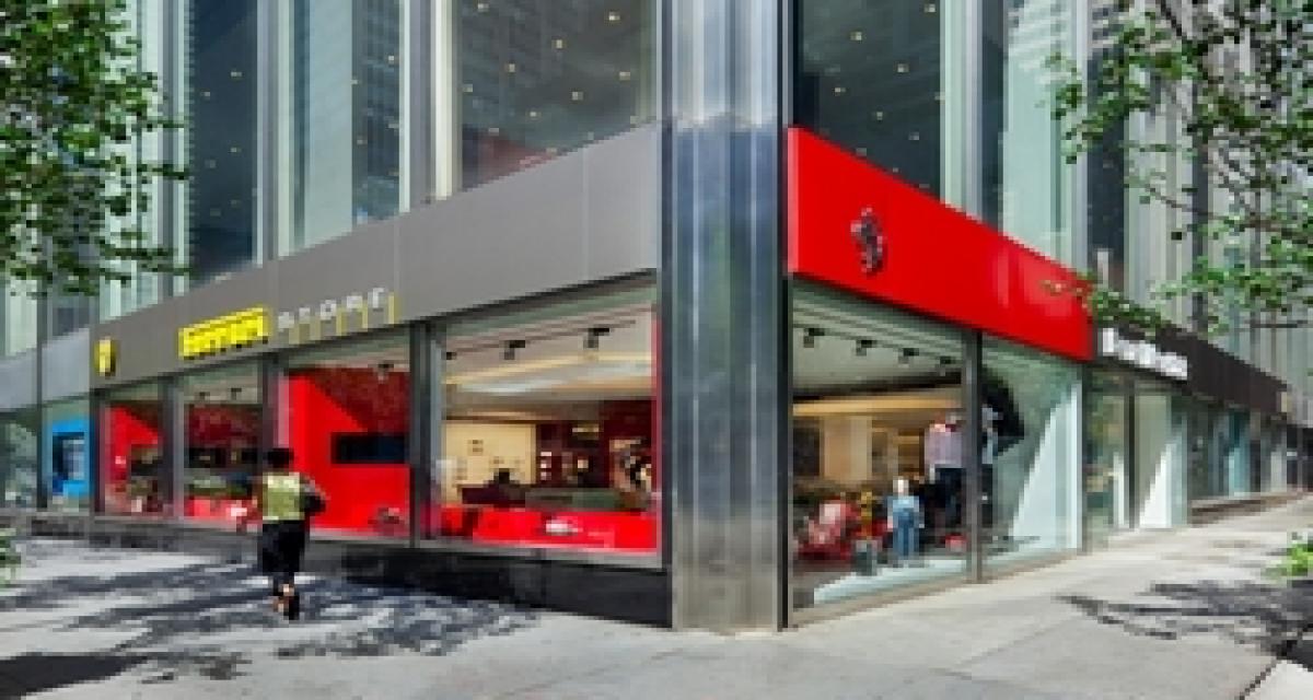 Le Ferrari Store de New-York ouvre ses portes