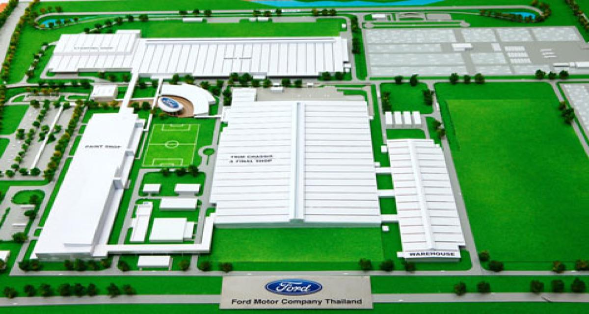 Une nouvelle usine Ford en Thaïlande