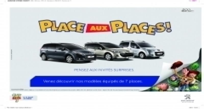  - Peugeot mise sur Toy Story 3
