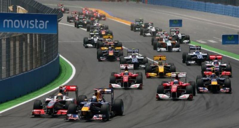  - F1 Valencia: Neuf pilotes pénalisés après l'arrivée