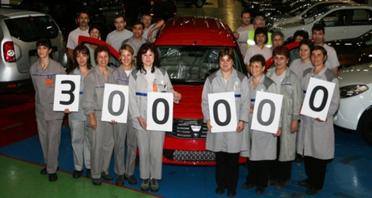 Dacia Logan MCV : 300 000 unités