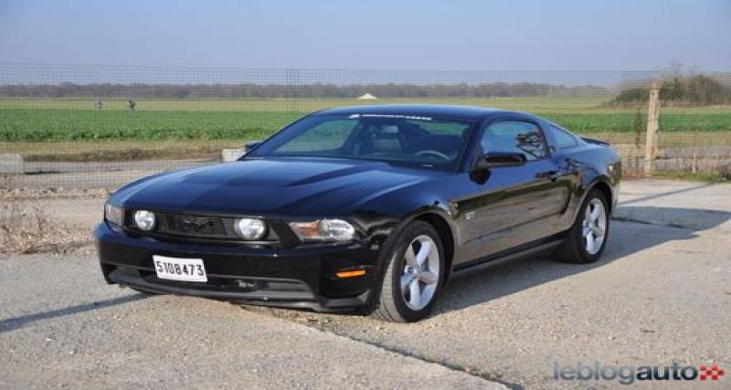  - Essai Ford Mustang GT 2010 & Chevrolet Camaro SS : on s'fait des langues, en Ford Mustang (2/3)