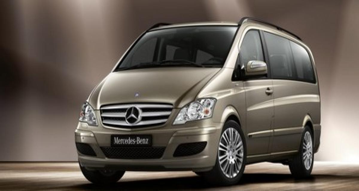 Mercedes Viano : petit restylage