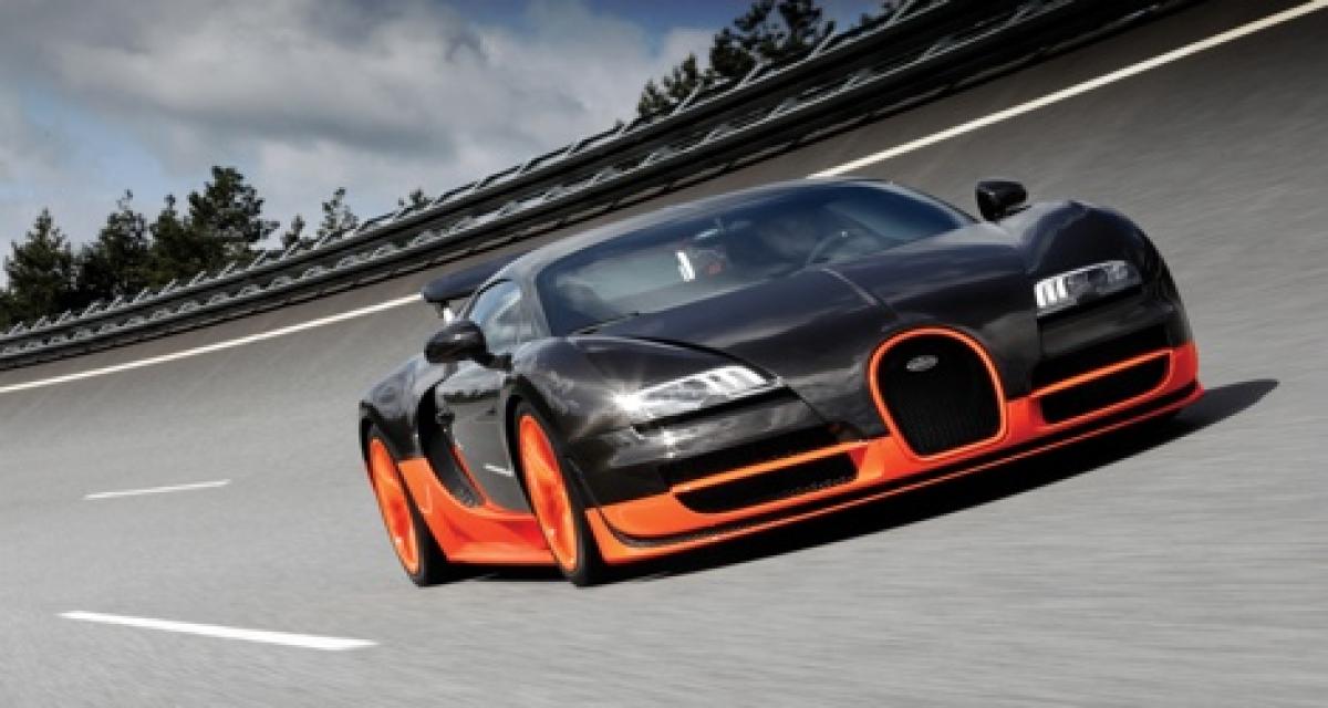 Bugatti Veyron 16.4 Super Sport : elle arrive, à 431 km/h