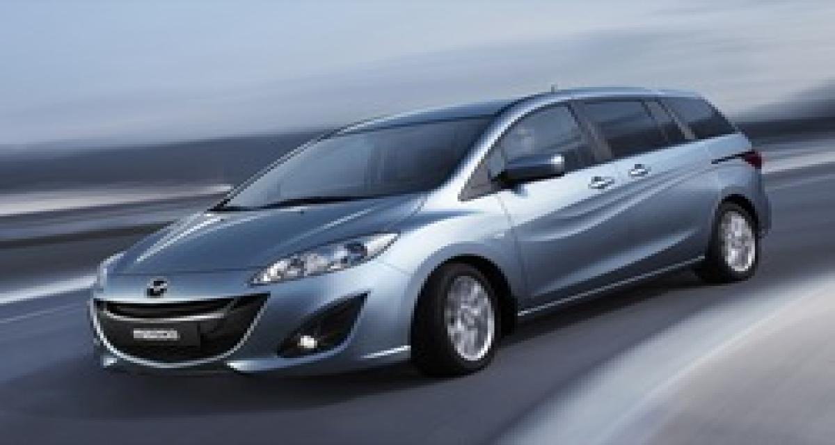Mazda5 : les ambitions américaines chiffrées