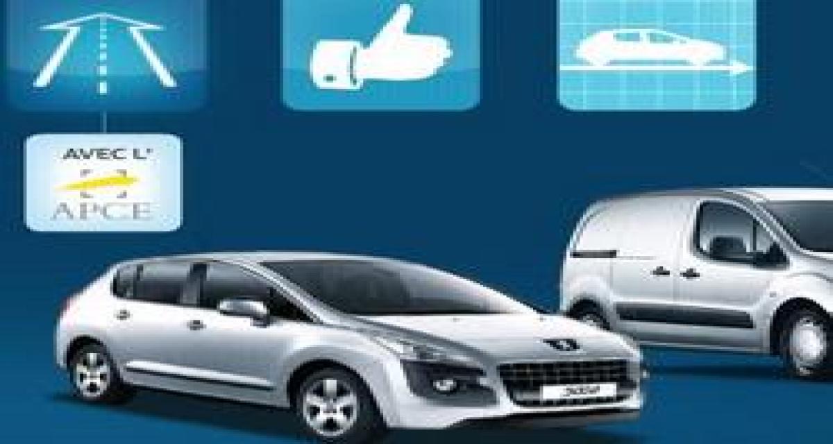 Peugeot signe un accord avec l'APCE