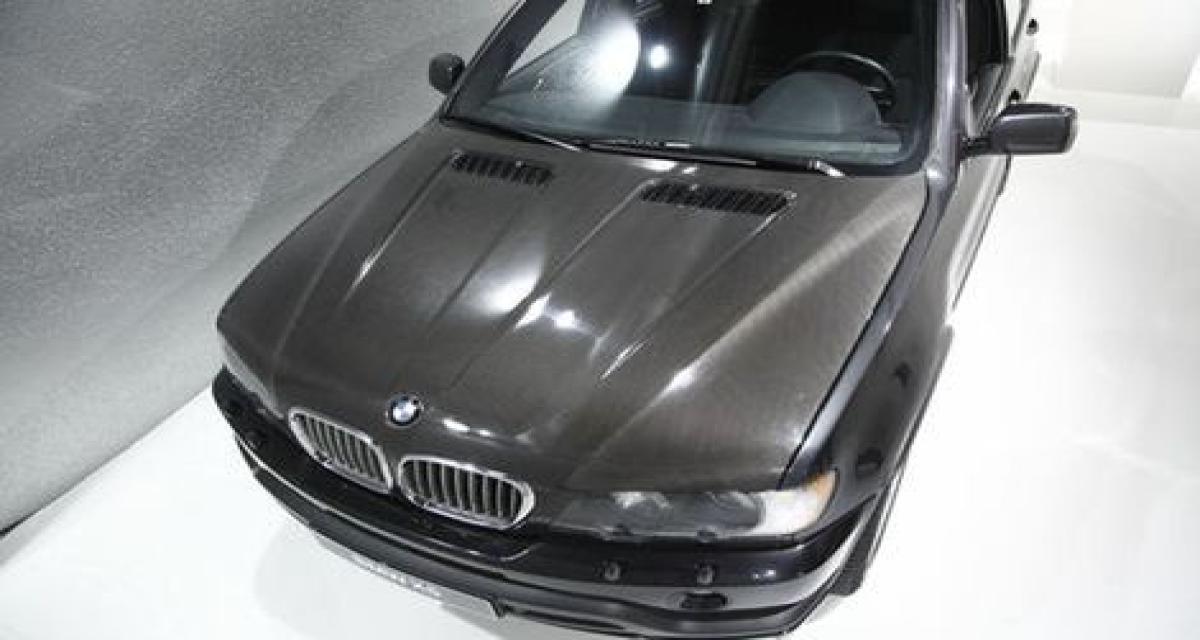 BMW X5 en fibre de carbone : entre réel et virtuel