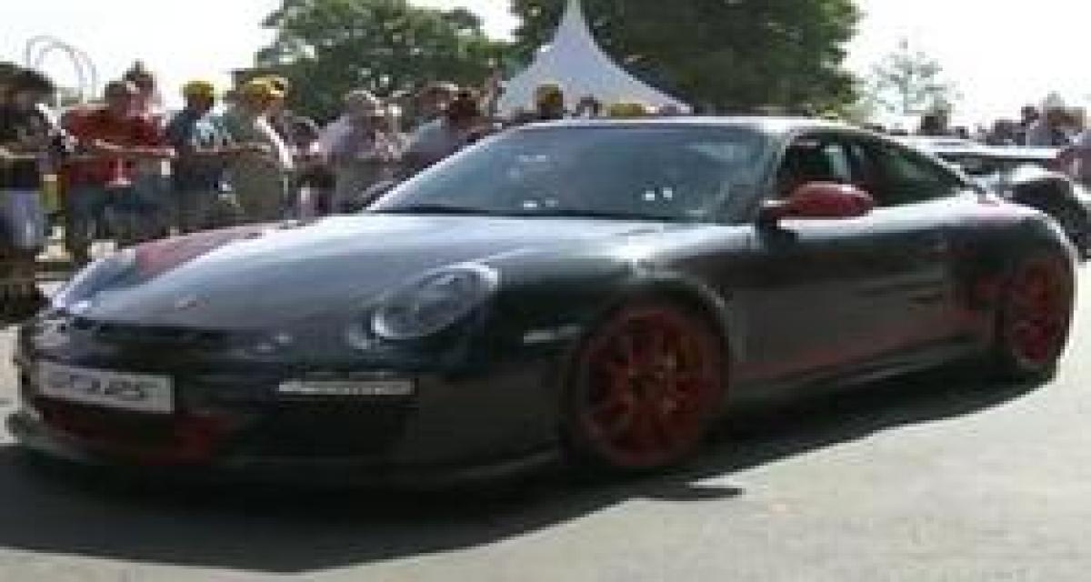 Vidéo : la Porsche 911 GT3 RS à Goodwood