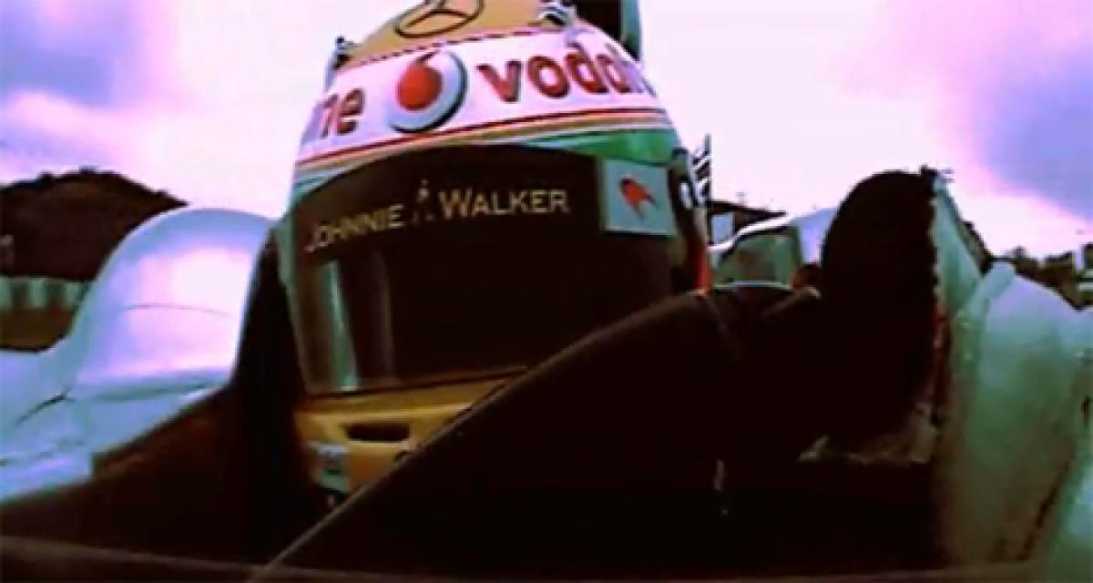 Hamilton et Button en essais avant le grand prix de Silverstone (Vidéo)
