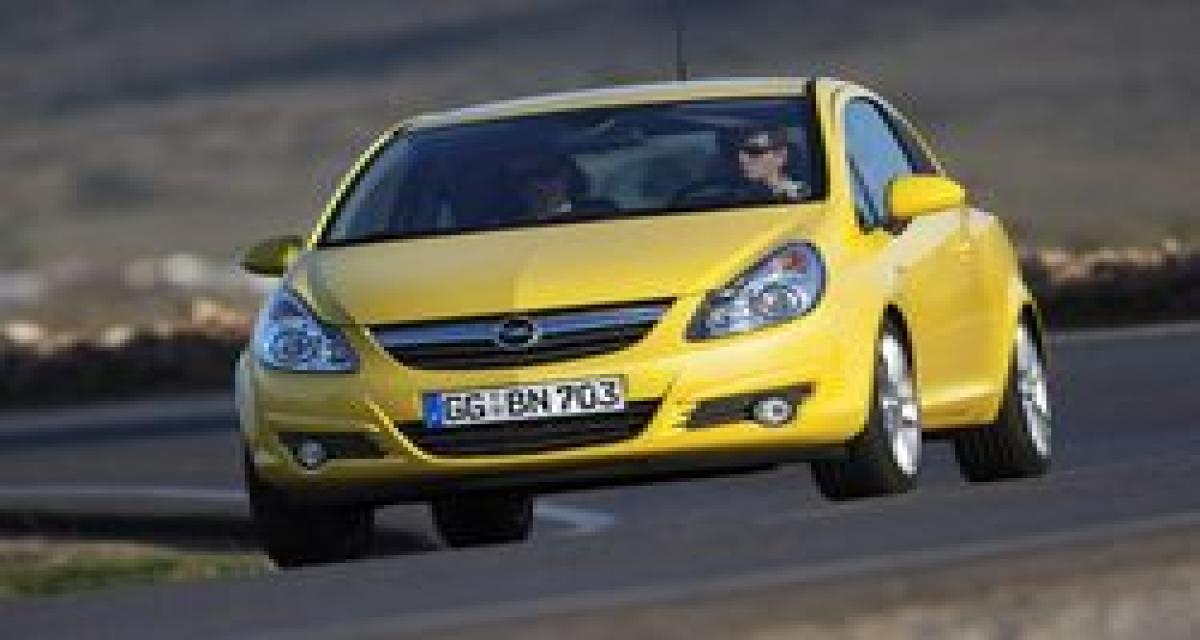 Opel : rappel de 15 500 Corsa