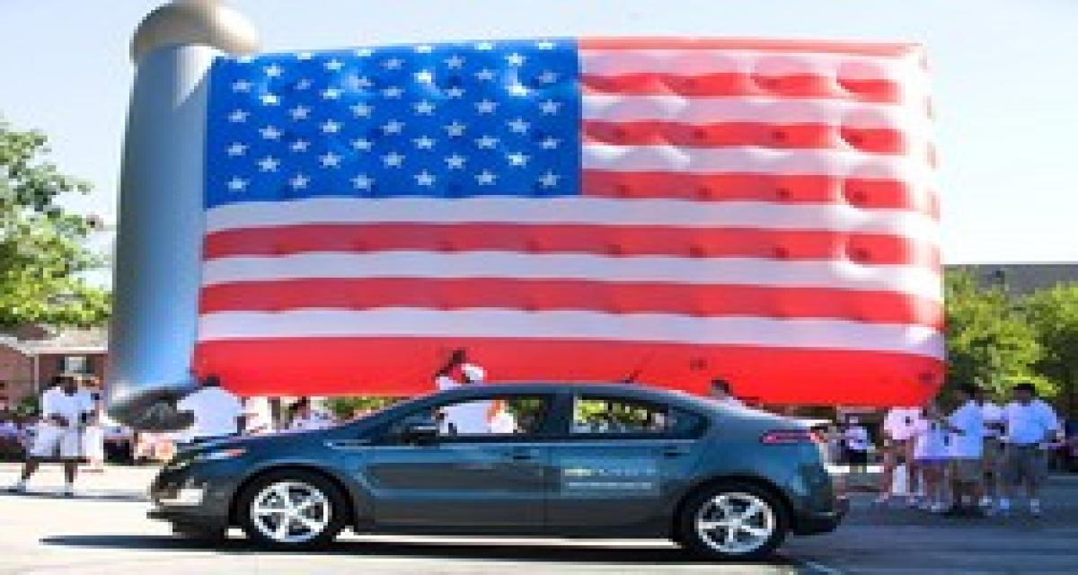 Chevrolet Volt : freedom drive pour le 4 juillet