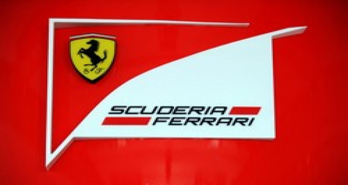 F1 : nouveau logo chez Ferrari