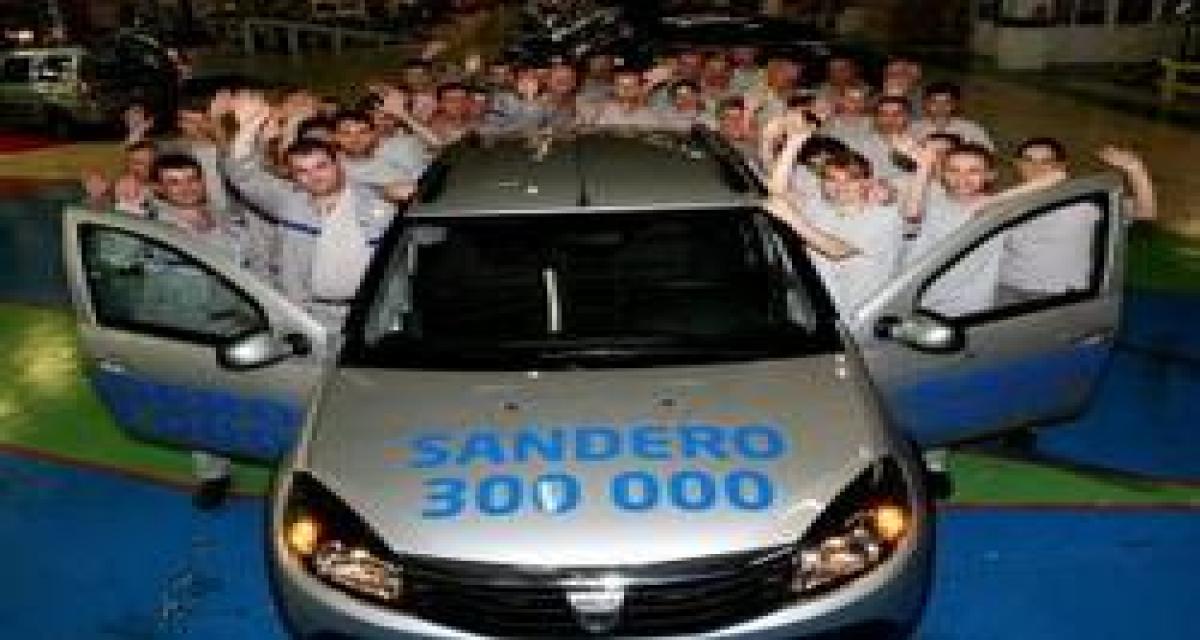 Dacia Mioveni : 300 000 Sandero