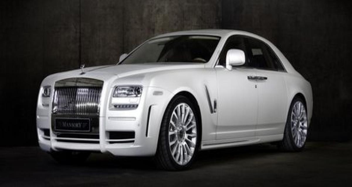 Rolls-Royce Ghost White par Mansory