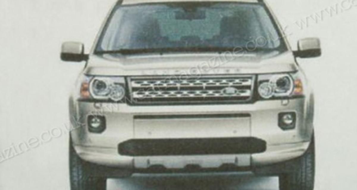 Land Rover Freelander : le lifting approche