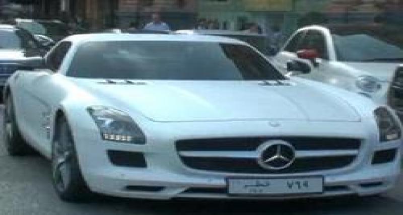  - Mercedes SLS AMG : et en blanc mat ?