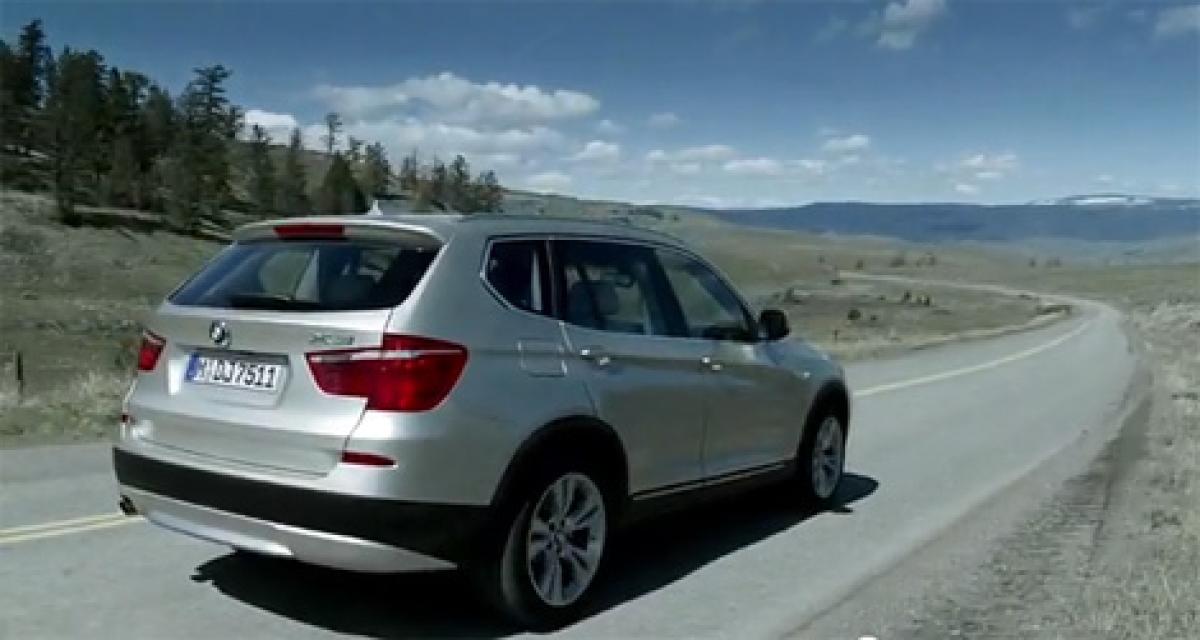 Le BMW X3 en vidéos