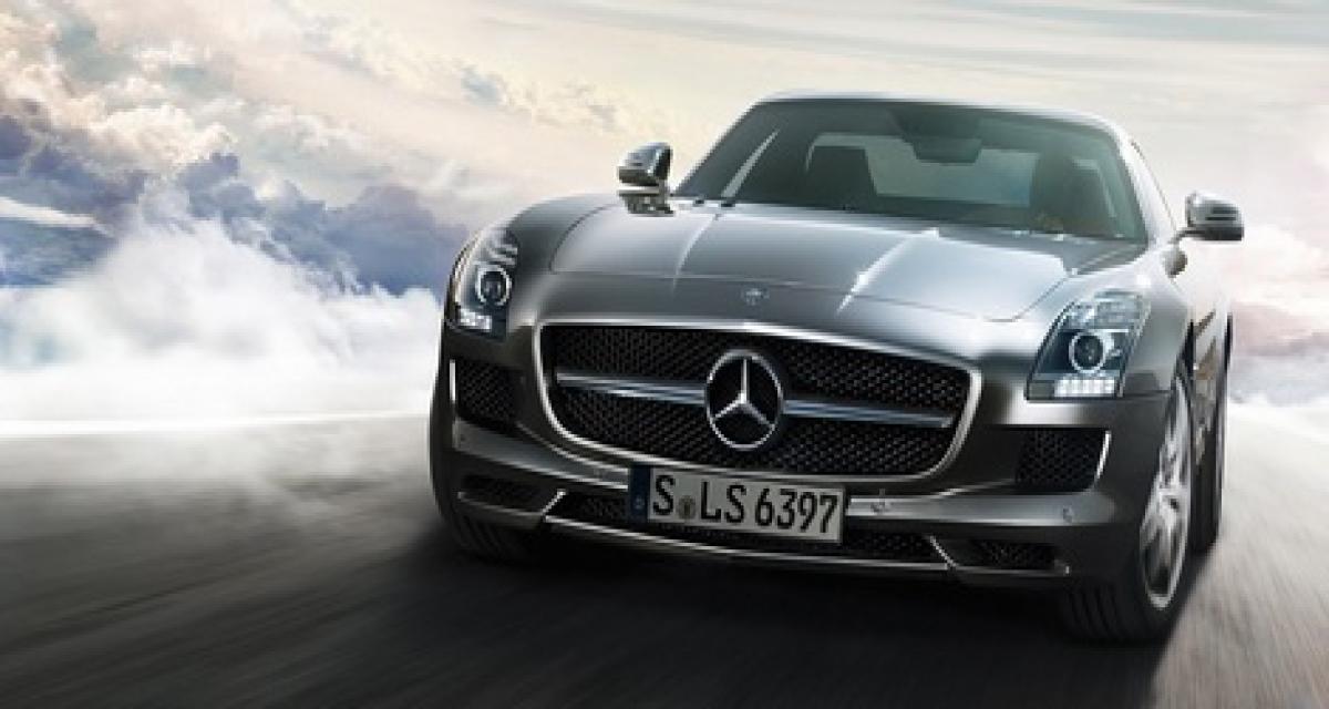 A gagner : conduire la Mercedes SLS AMG