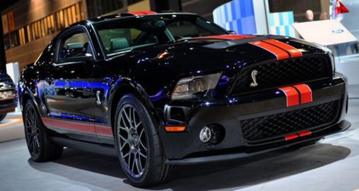 Ford Mustang Shelby GT500 : 5 500 pièces