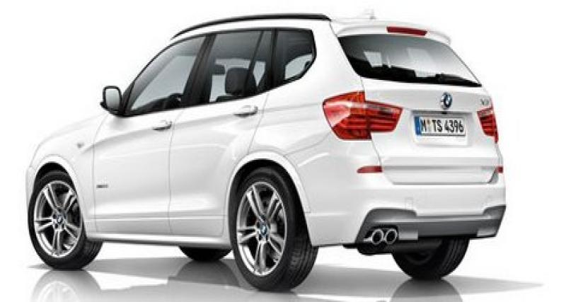  - BMW X3 : place au pack M Sport