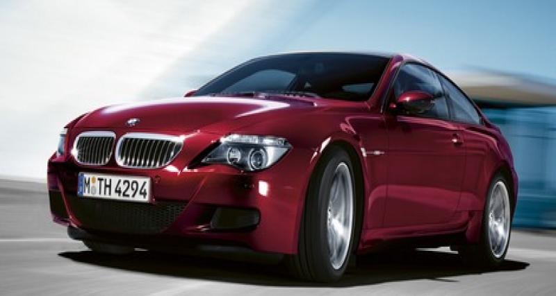 - BMW M6 : juste un au-revoir