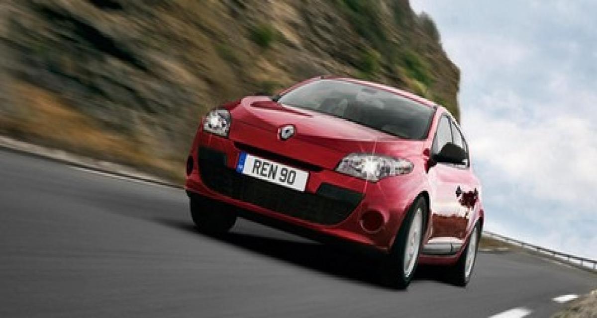 Renault UK : moins de 11 000 £ la Megane