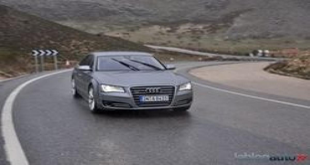 Audi A8 : disponible en V6 3.0 TDI