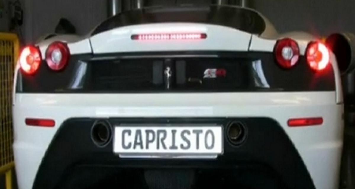 Ligne Capristo sur une Ferrari 430 Scuderia