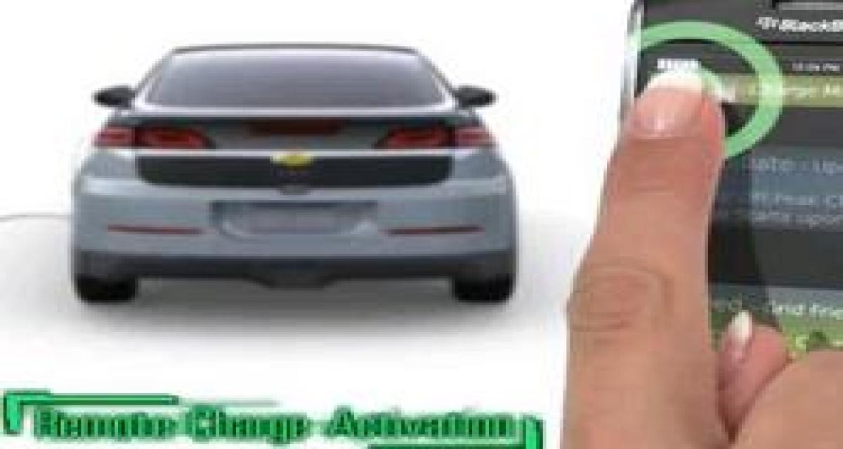 Vidéo : Chevrolet Volt et l'interactivité embarquée
