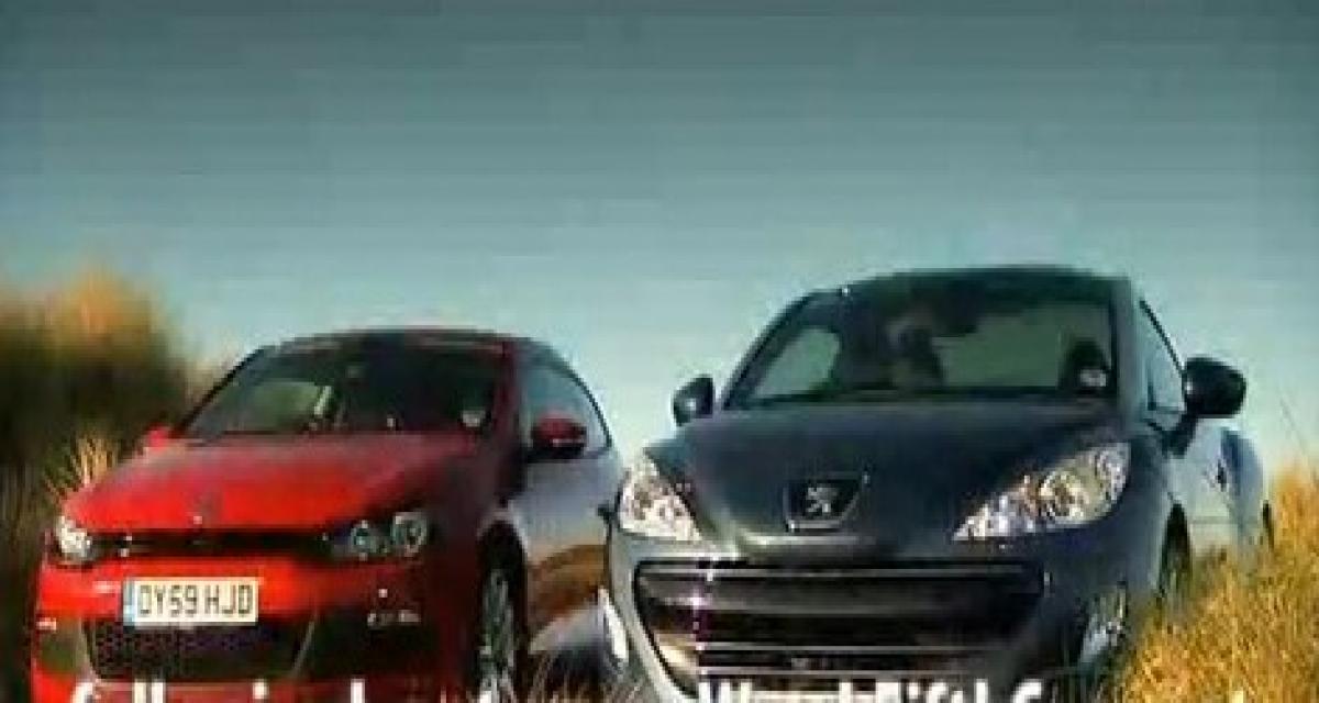 Fifth Gear : Peugeot RCZ Vs VW Scirocco (vidéo)
