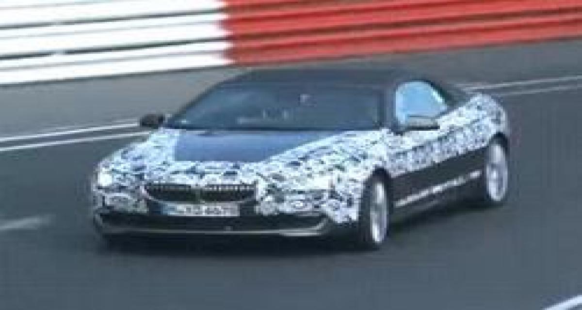 Spyshot : BMW Série 6 cabriolet (vidéo)