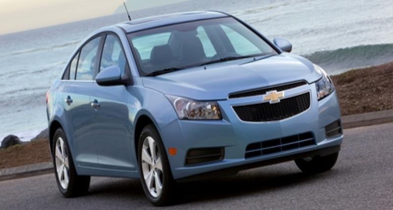  - Chevrolet Cruze : 270 000 unités depuis son lancement