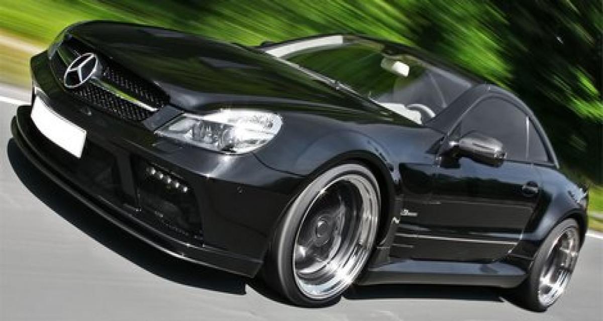 La Mercedes SL63 AMG Black Saphir par Inden Design