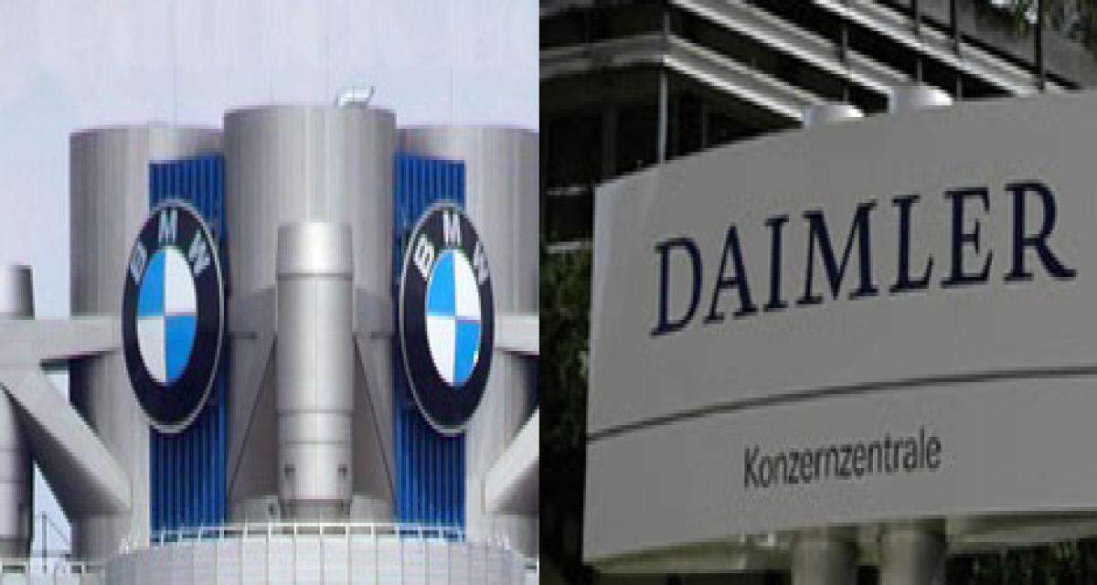 Un siège pour deux : accord BMW/Daimler