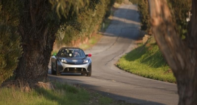  - Tesla Roadster Tag Heuer : étape à Los Angeles