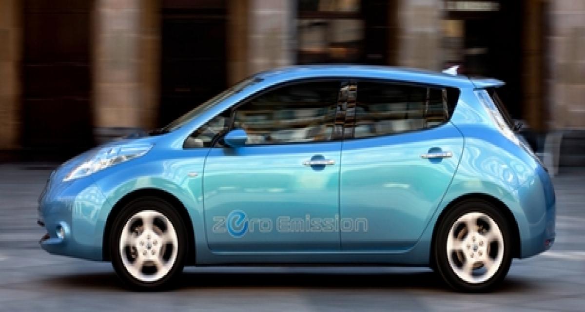 Nissan Leaf : ouverture des commandes en Europe