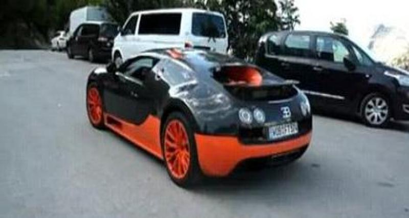  - La Bugatti Veyron Super Sport s'ébroue...