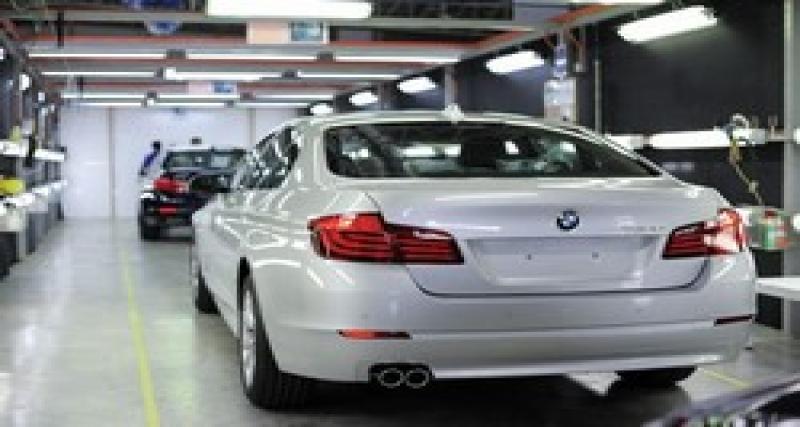  - La production de la BMW Série 5 démarre en Malaisie