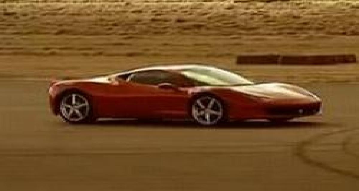 Top Gear : Clarkson et le Stig en Ferrari 458 Italia (vidéo)