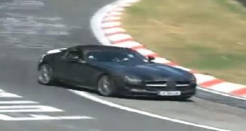  - Spyshot : Mercedes SLS AMG Roadster (vidéo)