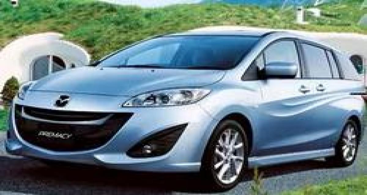 Bon départ de la Mazda Premacy au Japon
