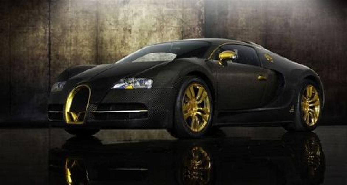 Bugatti Veyron Linea Vincero d'Oro par Mansory
