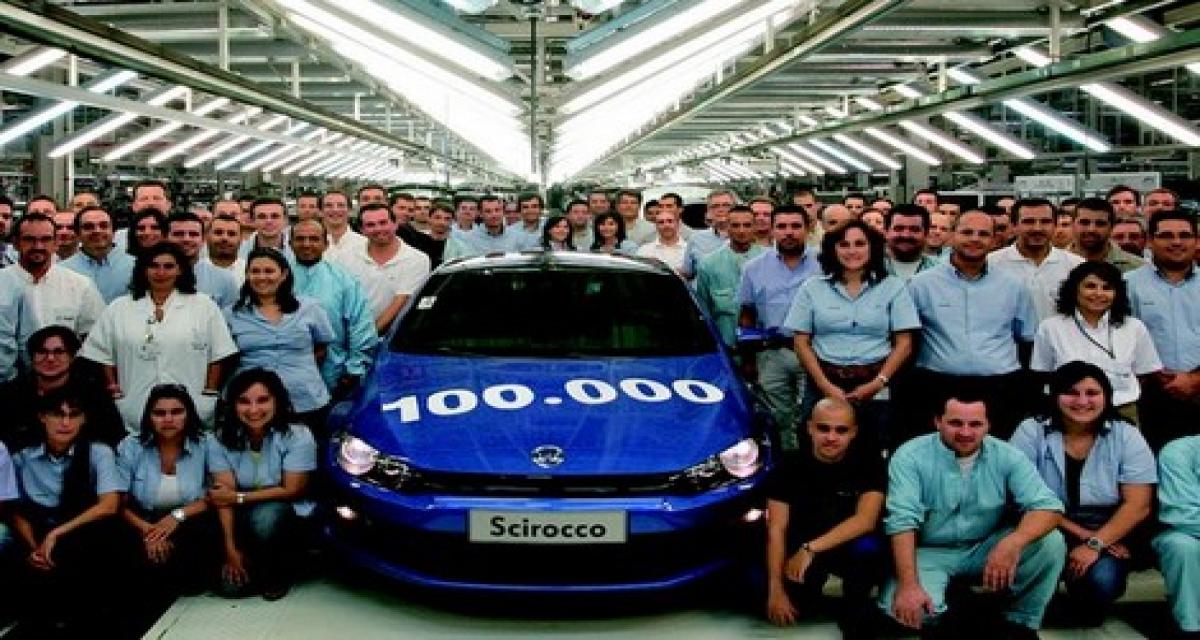 100 000 Volkswagen Scirocco