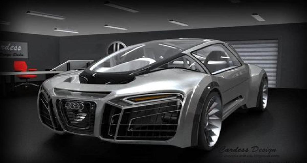 Audi Hydron : étude de style par David Cardoso