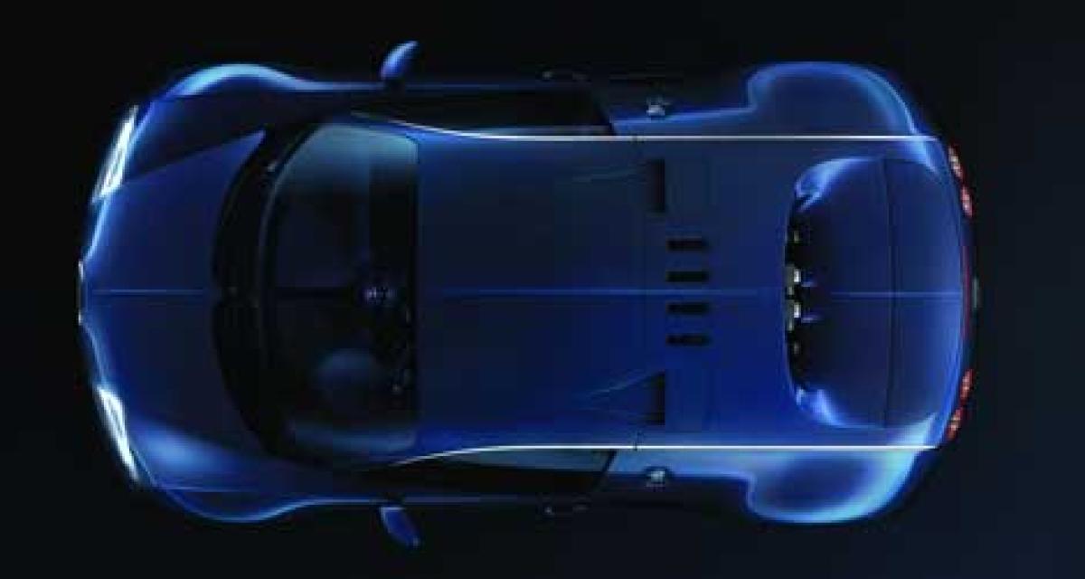 Bugatti Veyron SuperSport, existe aussi en bleu