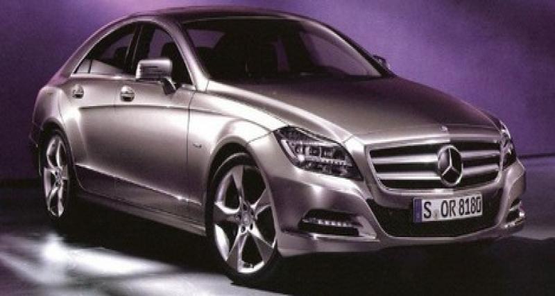  - Fuites autour de la Mercedes CLS 2011