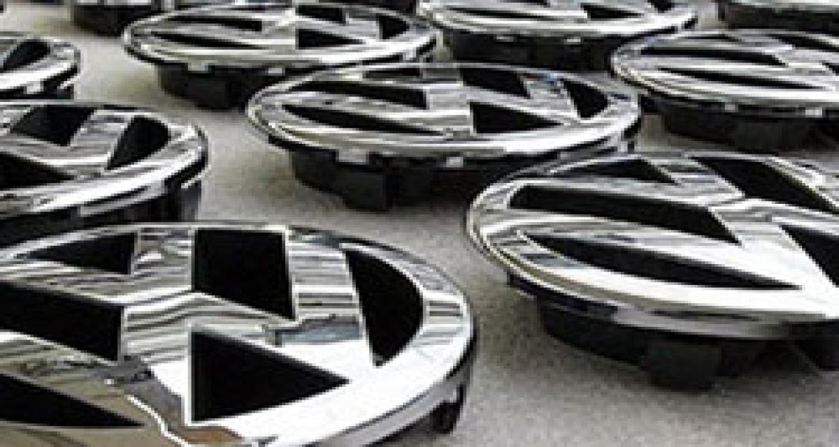 Groupe VW : 4 millions de véhicules vendus entre janvier et juillet