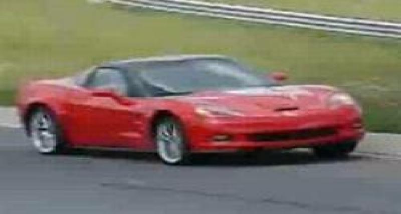  - Juan Pablo Montoya en Corvette ZR1 (vidéo)